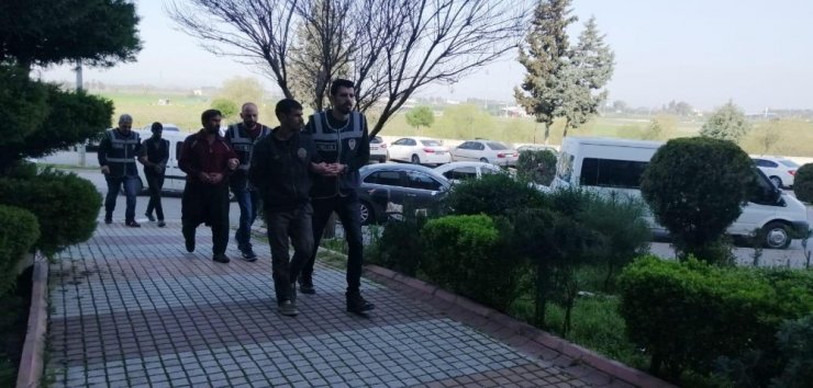 37 bin liralık kablo çalan 3 zanlı tutuklandı