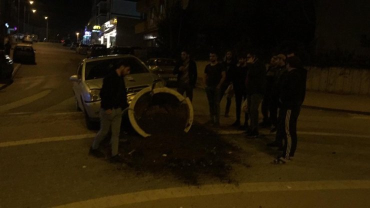 Çiğ köfte almaya giden sürücü şok oldu