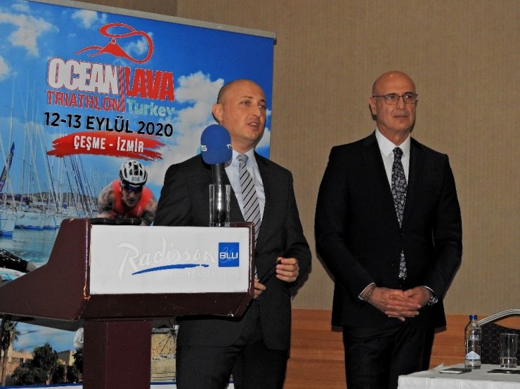 Çeşme’de triatlon heyecanı