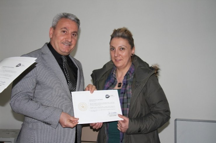 Amatör spor kulüplerine teşekkür belgesi