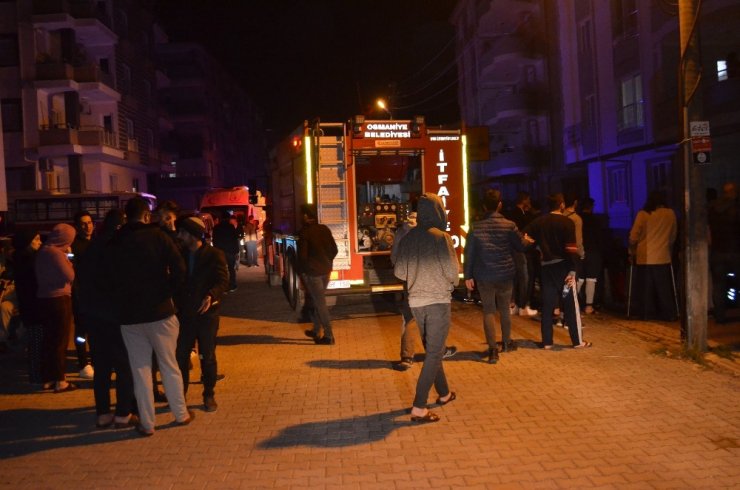 Apart’ta yangın: 1 ölü