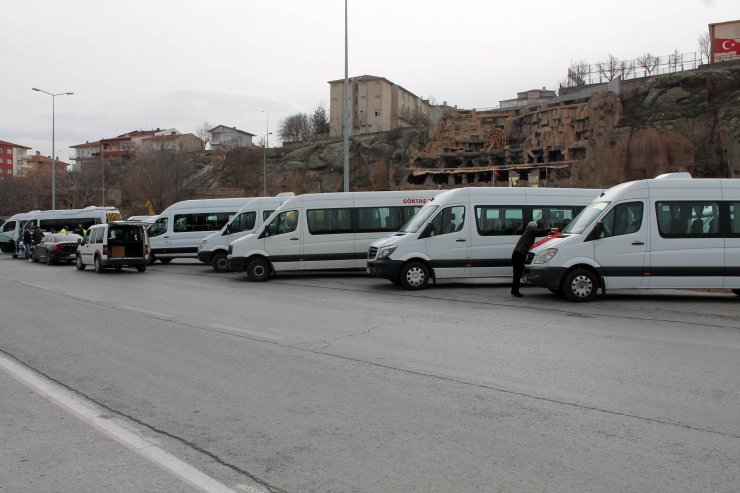 İncesu’da toplu taşıma araçları ilaçlanıyor