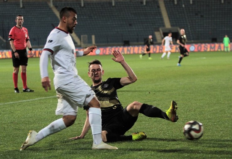 TFF 1. Lig: Osmanlıspor FK: 1 - Eskişehirspor: 1