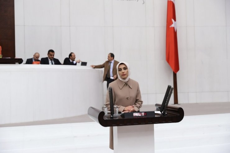 AK Parti MKYK Üyesi ve Erzurum Milletvekili Zehra Taşkesenlioğlu Ban, TBMM genel kurulunda konuştu