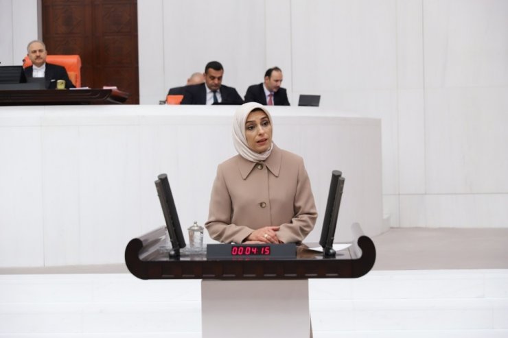AK Parti MKYK Üyesi ve Erzurum Milletvekili Zehra Taşkesenlioğlu Ban, TBMM genel kurulunda konuştu