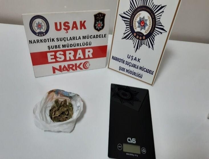 Uşak emniyeti uyuşturucu tacirlerine geçit vermedi