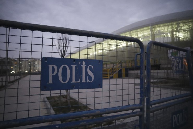 Koronavirüs önlemleri kapsamında Ankara’da sessiz maç