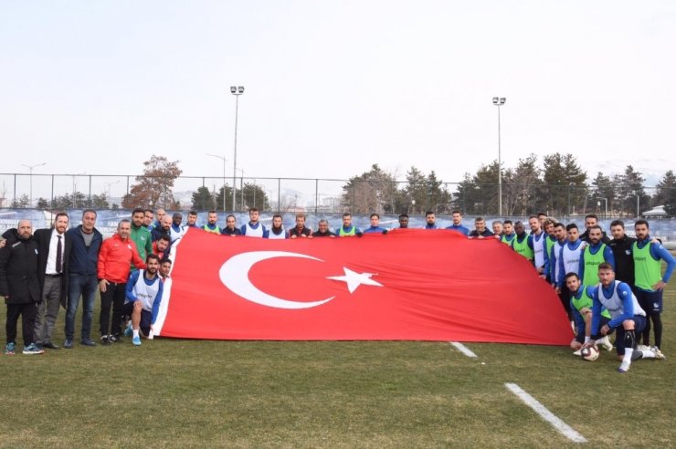 BB Erzurumspor Akhisarspor maçı hazırlıklarını sürdürdü