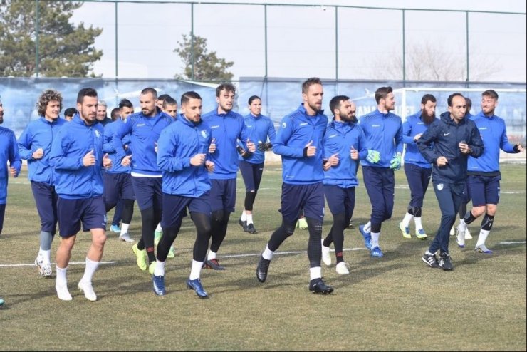 BB Erzurumspor Akhisarspor maçı hazırlıklarını sürdürdü