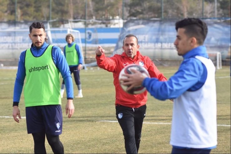 BB Erzurumspor Akhisarspor maçı hazırlıklarını sürdürdü