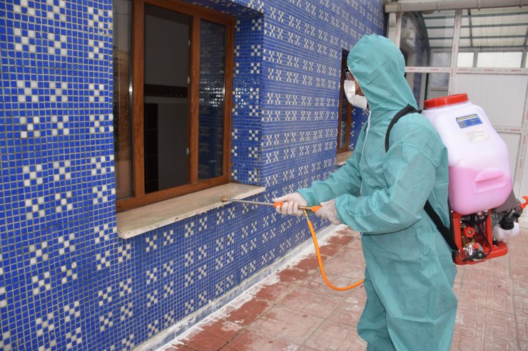 Bingöl, Batman ve Şırnak'ta koronavirüse karşı dezenfeksiyon yapıldı