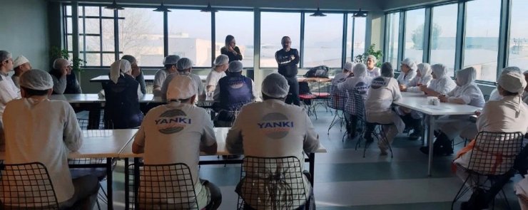 Yankı Yemek, korona için personeline eğitim verdi
