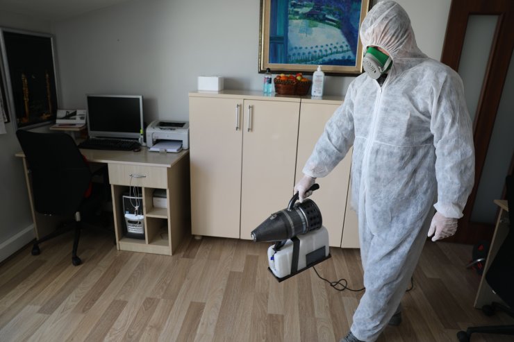 Edirne'de ilaçlama firmalarında "dezenfekte" mesaisi