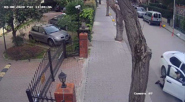 Kadıköy’de dehşet anları