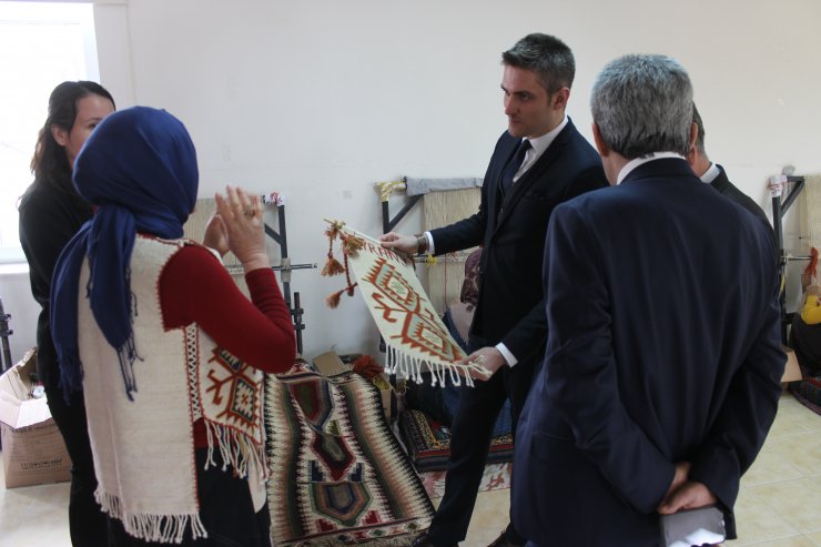 Ayrancı Kaymakamı Çakır'dan Halk Eğitim Merkezine ziyaret