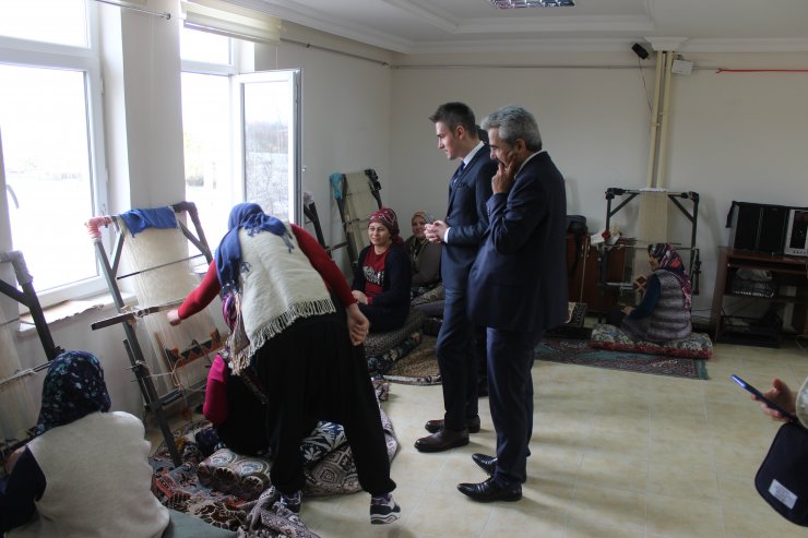 Ayrancı Kaymakamı Çakır'dan Halk Eğitim Merkezine ziyaret