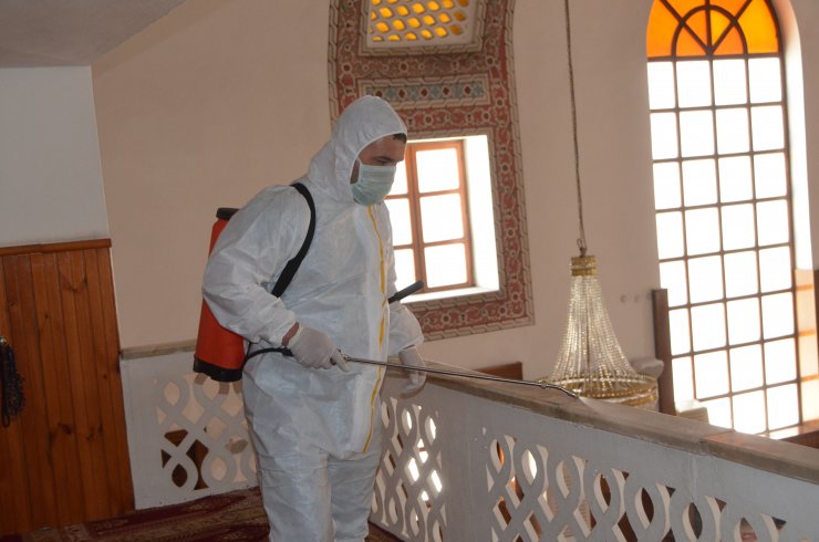 Kızılcahamam'da koronavirüs önlemleri