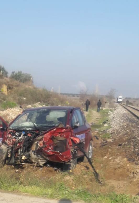 Manisa’da tren kazası: 1 yaralı