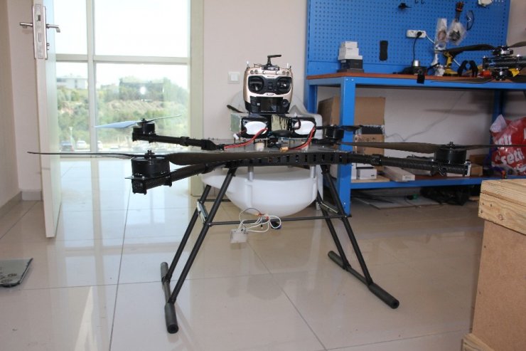 Drone artık tarımsal ilaçlamanın da hizmetinde