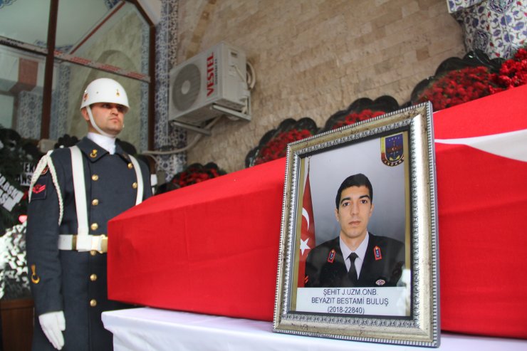 Rasulayn'da şehit olan Uzman Onbaşı Buluş, son yolculuğuna uğurlandı