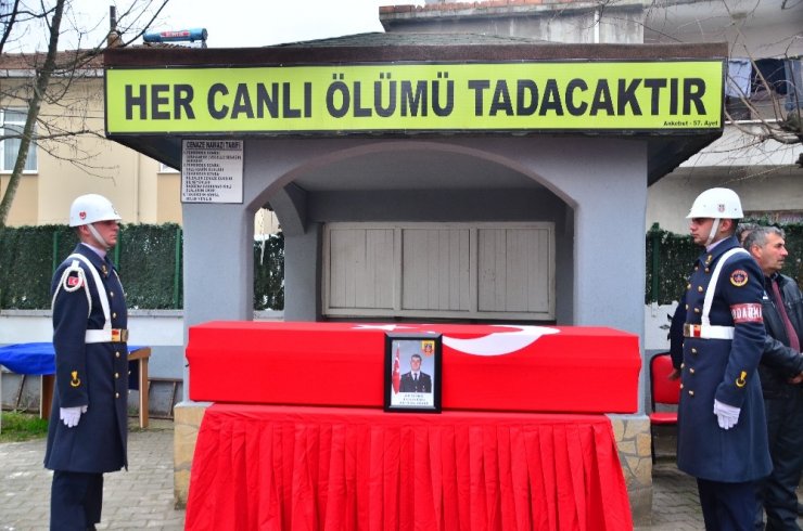 Kazada ölen Samsunlu uzman onbaşı toprağa verildi