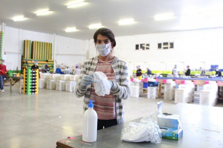 İhracatçılarda virüse karşı önlemler aldı