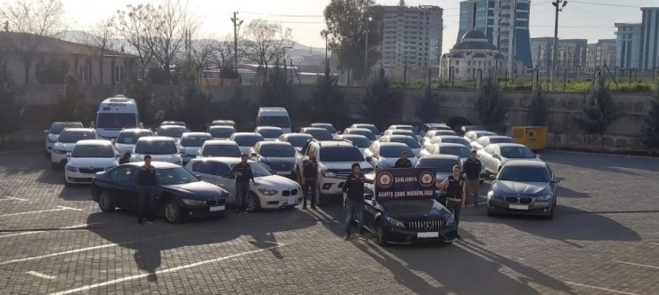 Şanlıurfa merkezli oto hırsızlığı: 15 tutuklama