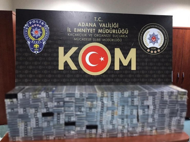 Adana’da dev kaçakçılık operasyonu