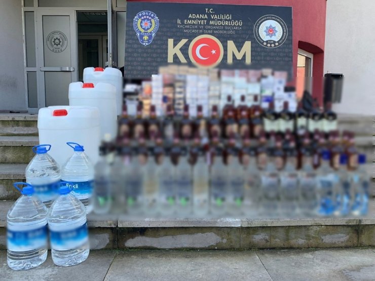 Adana’da dev kaçakçılık operasyonu
