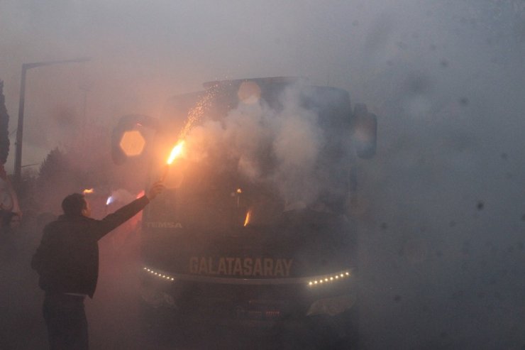 Galatasaray, Türk Telekom Stadyumu’nda hareket etti