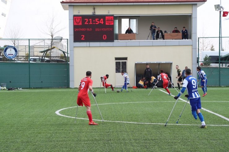 Şahinbey Ampute hedefine doğru ilerliyor