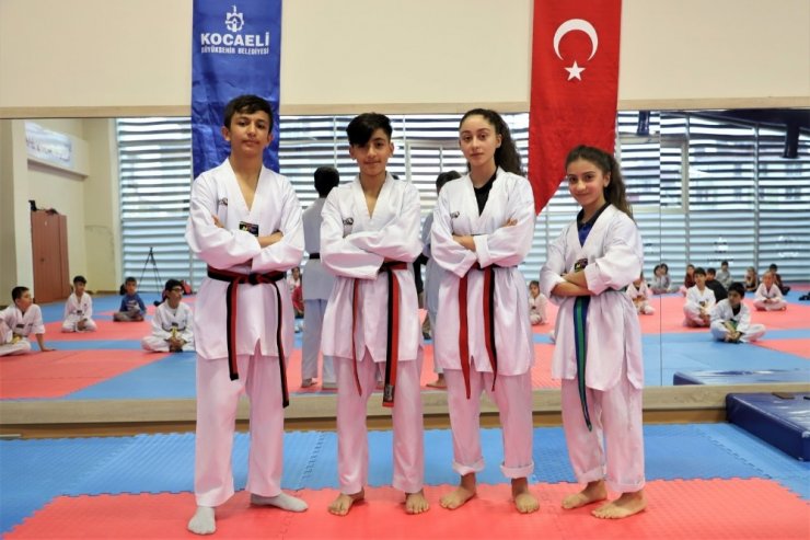 Bilgievleri öğrencileri Türkiye Tekvando Şampiyonasına hazırlanıyor