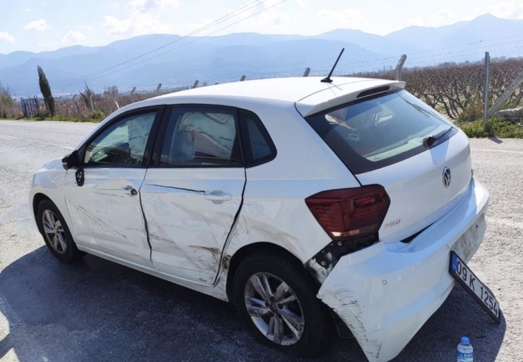 Kuşadası’nda trafik kazası; 1 yaralı