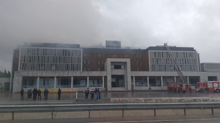 Tekirdağ’da otelde yangın