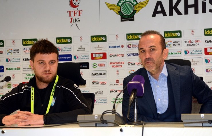 Akhisarspor - Büyükşehir Belediye Erzurumspor maçının ardından