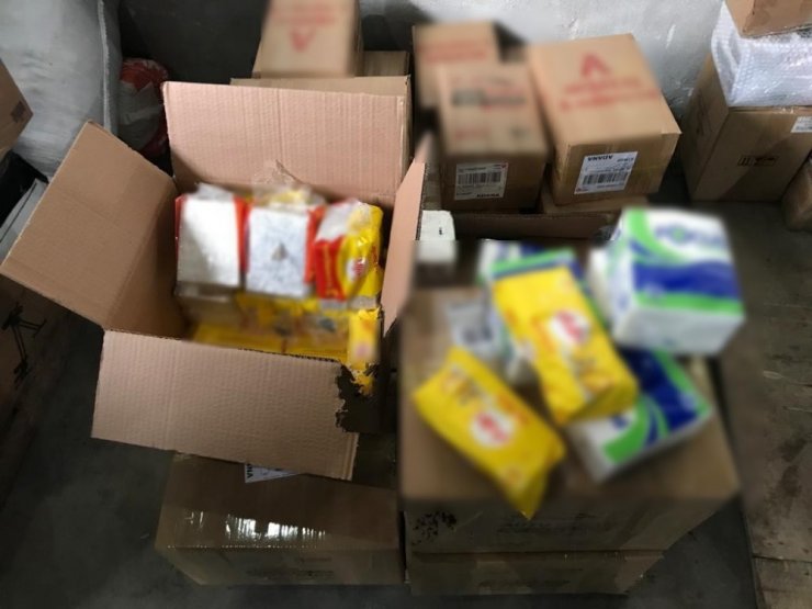 Üzerinde ‘ıslak havlu’ yazılı paketlerden zehir çıktı