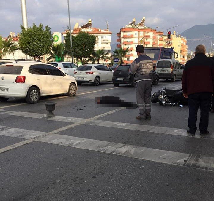 Alanya’da feci kaza: 1 ölü