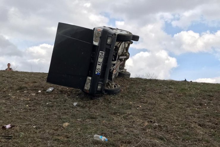 Gümüşhane’de pikniğe giden otomobil kontrolden çıktı: 9 yaralı