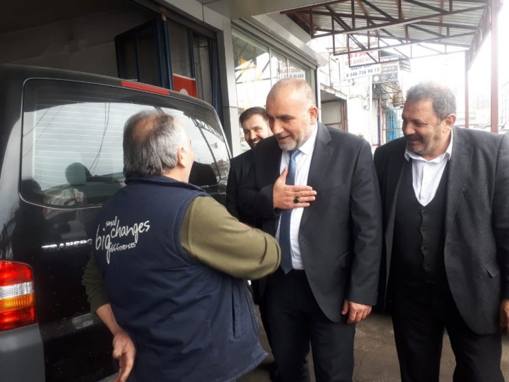 Sandıkçı: "Esnafımızın yanındayız"
