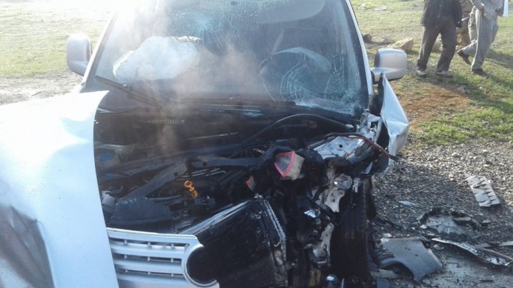 Şanlıurfa’da otomobiller çarpıştı: 6 yaralı