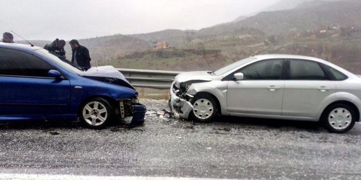 Siirt’te trafik kazası: 6 yaralı