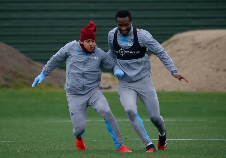 Trabzonspor, Göztepe maçı hazırlıklarına başladı