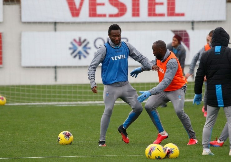 Trabzonspor, Göztepe maçı hazırlıklarına başladı