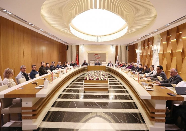 ATO’da virüs tedbirli toplantı