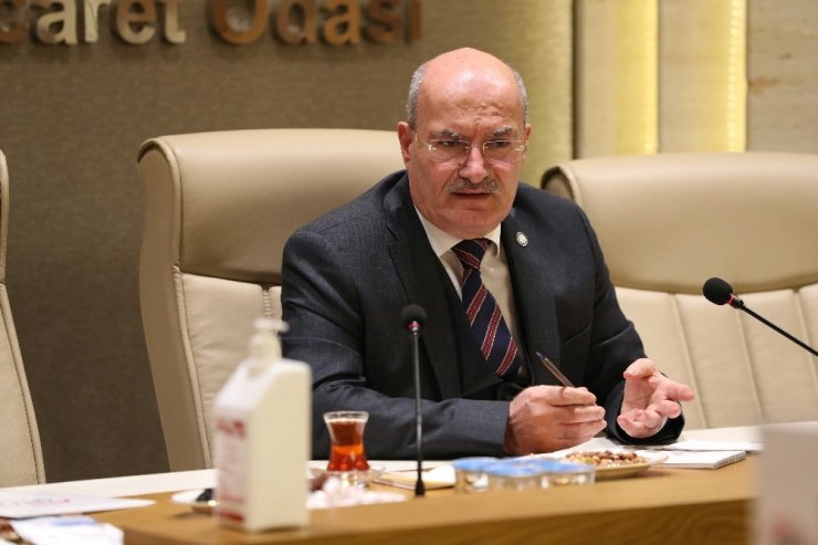 ATO’da virüs tedbirli toplantı