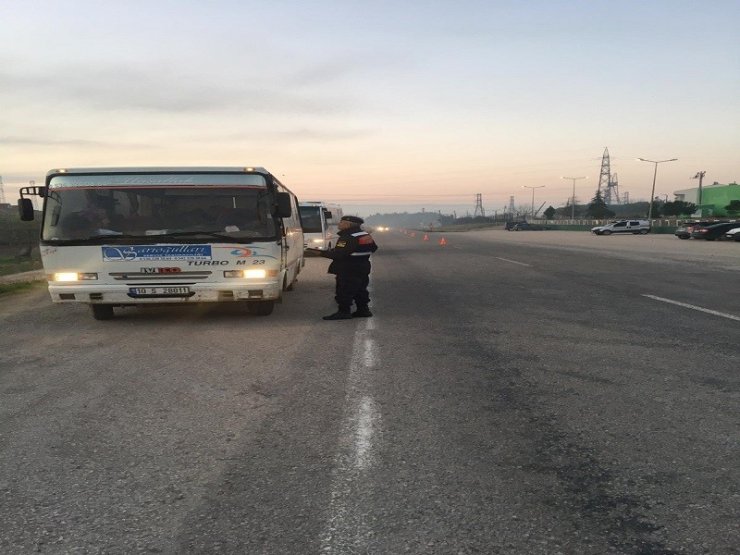 Tarım ve servis araçlarına denetim