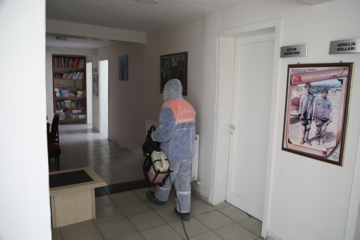 Çubuk'ta koronavirüs tedbirleri