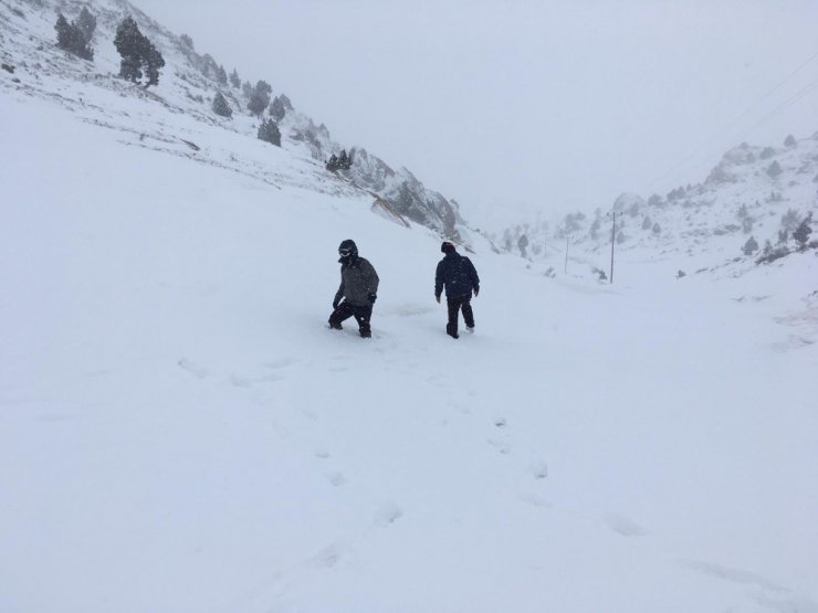 Karaman’da kayıp şahıs için arama kurtarma çalışması başlatıldı
