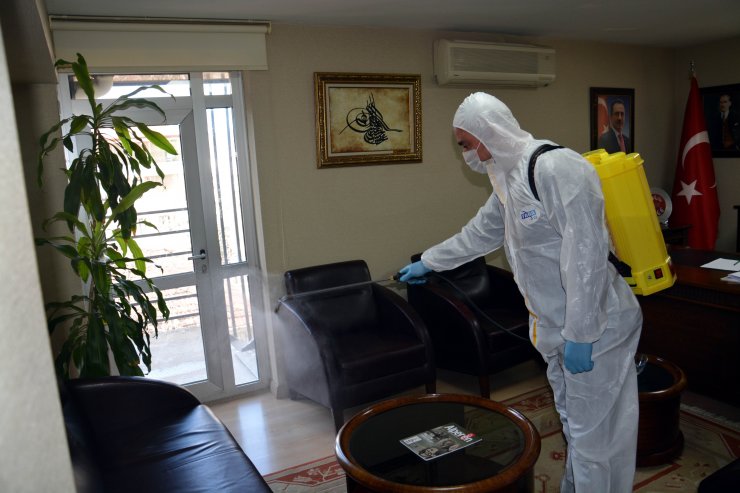 BBP Genel Merkezi koronavirüse karşı dezenfekte edildi