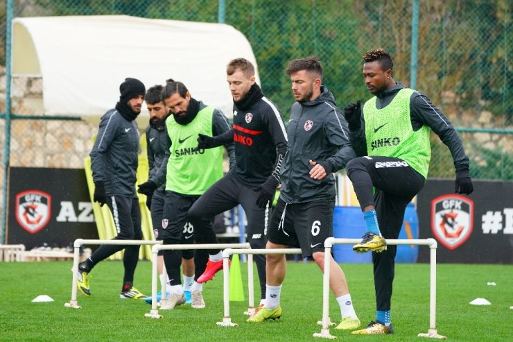 Gaziantep FK Ankaragücü maçına hazırlanıyor